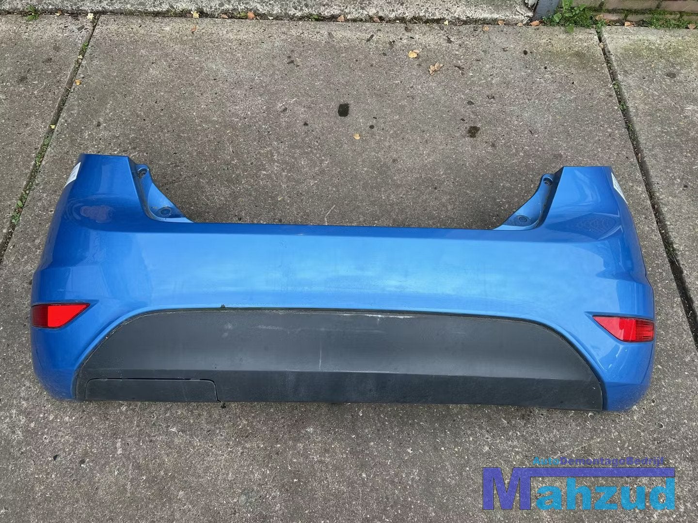 FORD FIESTA 6 Blauw 99 achterbumper 2010-2013, Gebruikt, Info@ford.com, Ford, Achter