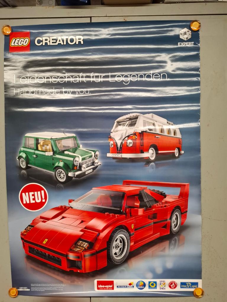 Poster Lego 830x590 Creator, Enlèvement ou Envoi, Lego, Comme neuf, Autres types