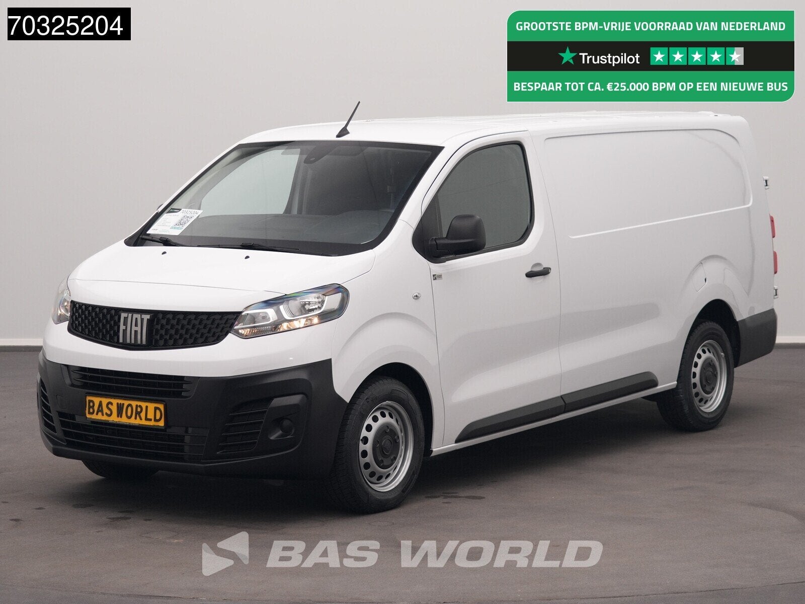 Fiat Scudo 102PK L3H1 Airco Cruise Parkeersensoren Euro6 L3, Autos, Camionnettes & Utilitaires, 75 kW, Euro 6, Entreprise, 3 places