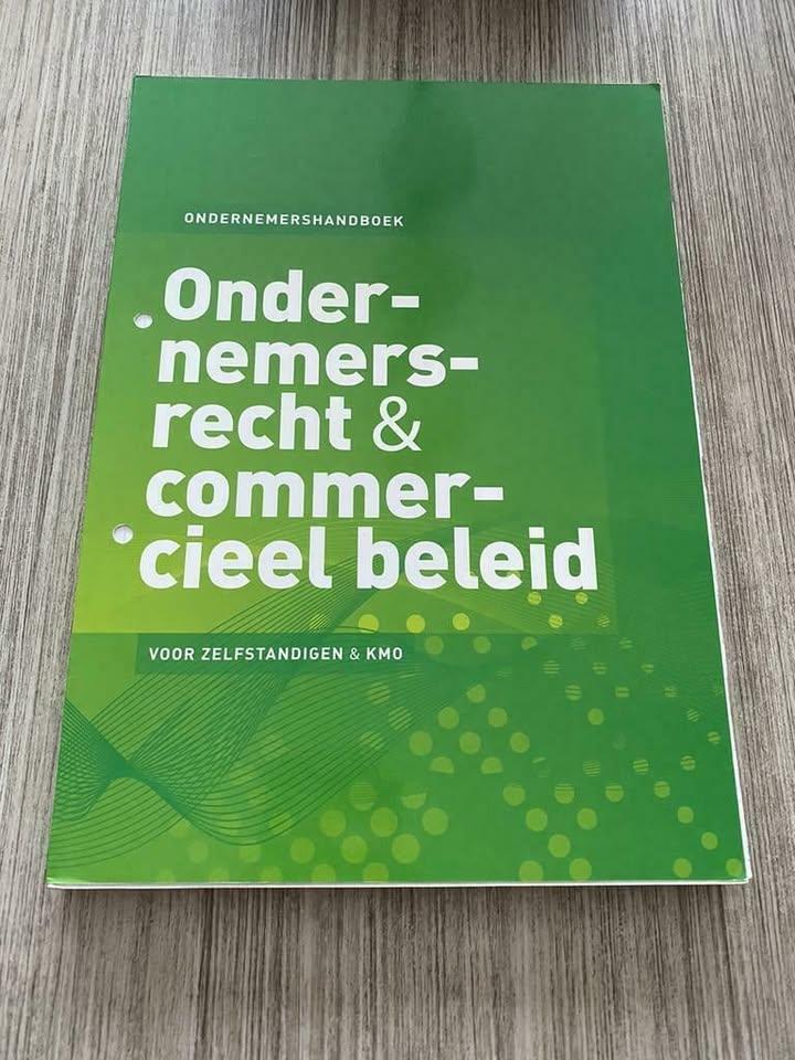 Ondernemersrecht & commercieel beleid, Ophalen of Verzenden, Gamma, Gelezen, Hoger Onderwijs