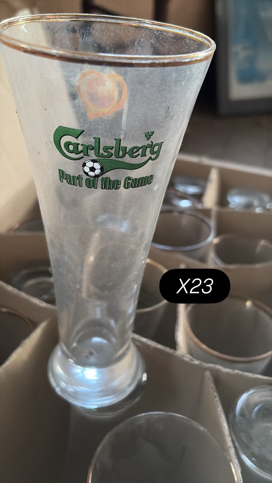 Verres, Collections, Marques de bière, Comme neuf, Enlèvement