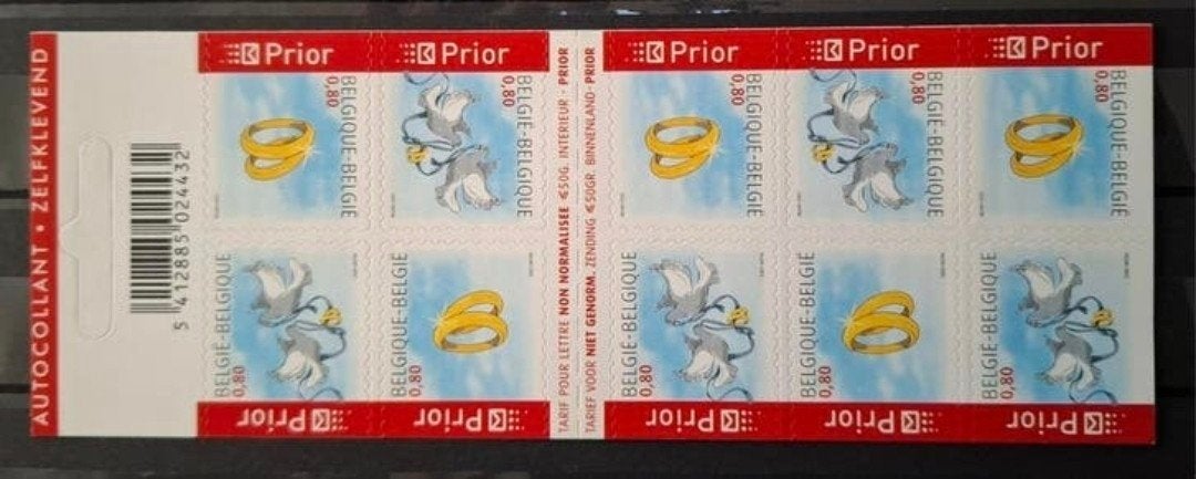 Belgique : COB 3402/03-B51 ** Timbres de circonstance., Sans timbre, Neuf, Enlèvement ou Envoi, Non oblitéré