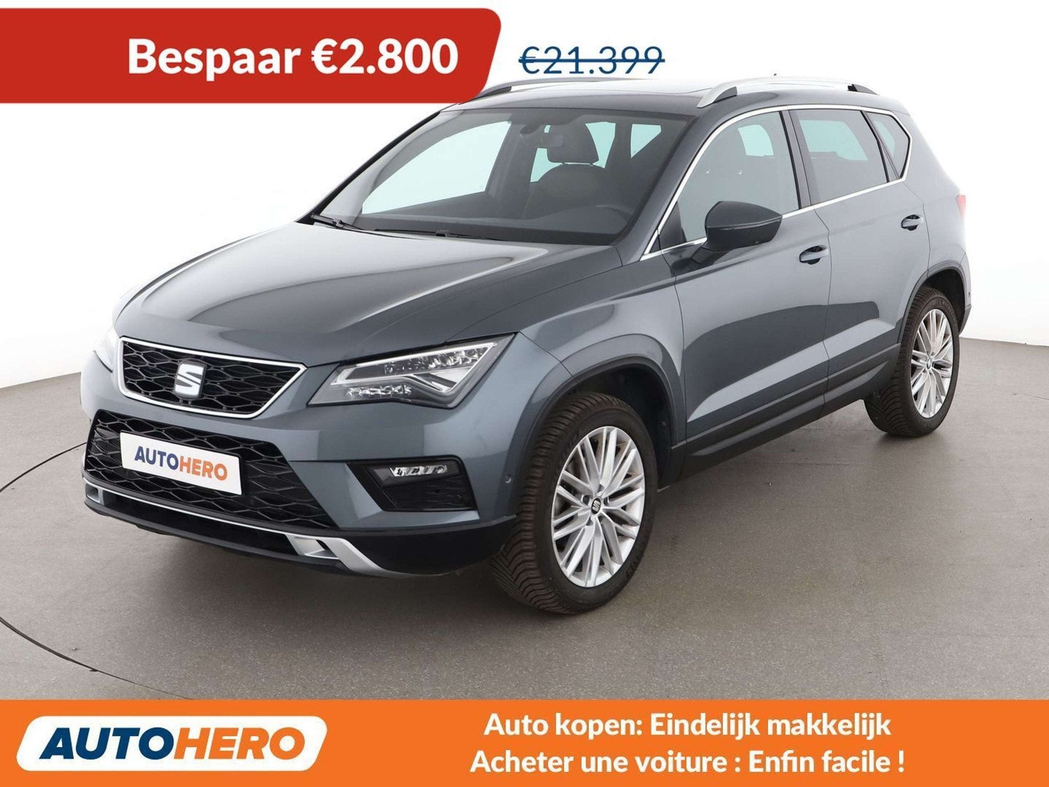 SEAT Ateca 1.5 TSI ACT Xcellence (bj 2019, automaat), Auto's, 5 zetels, 5 deurs, https://public.car-pass.be/vhr/f2e05c83-df04-44d3-bd87-b753e01fa11d