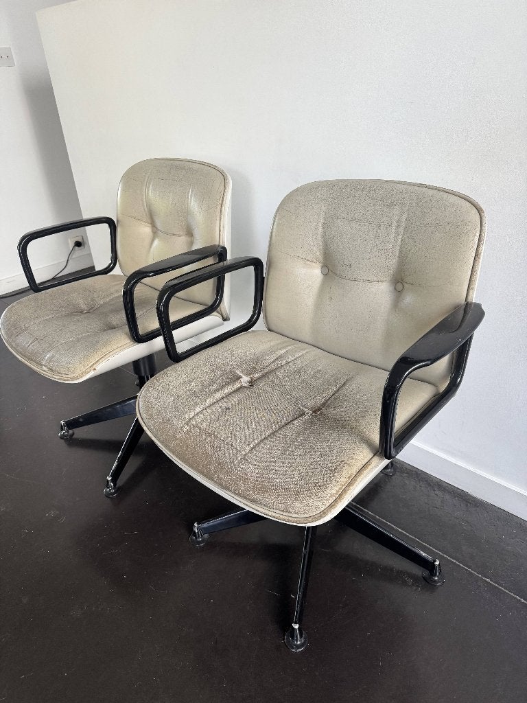 lot de 2 fauteuils MIM ROMA office chair, Maison & Meubles, Enlèvement, Ergonomique, Utilisé, Chaise de bureau