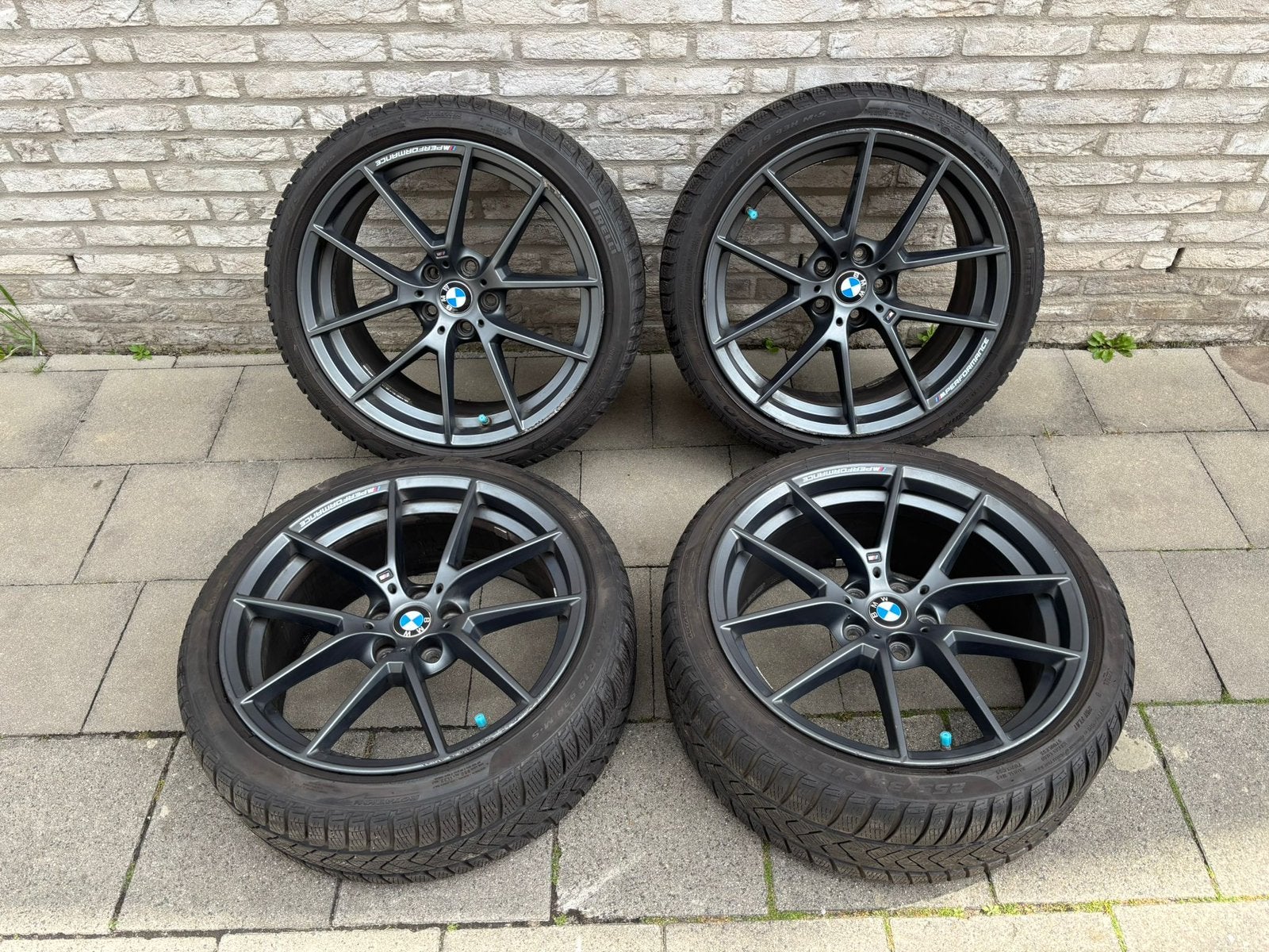 Jantes d'origine BMW 763m 19 pouces 5x112 avec pneus, Autos : Pièces & Accessoires, Pneus & Jantes, Enlèvement, Pneu(s)