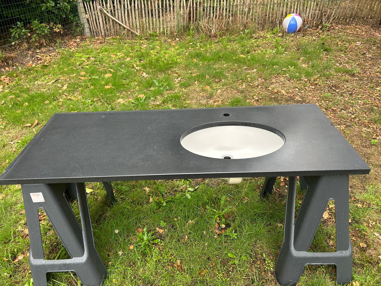 Wastafel / lavabo (gratis), Enlèvement, Utilisé, Pierre, Lavabo