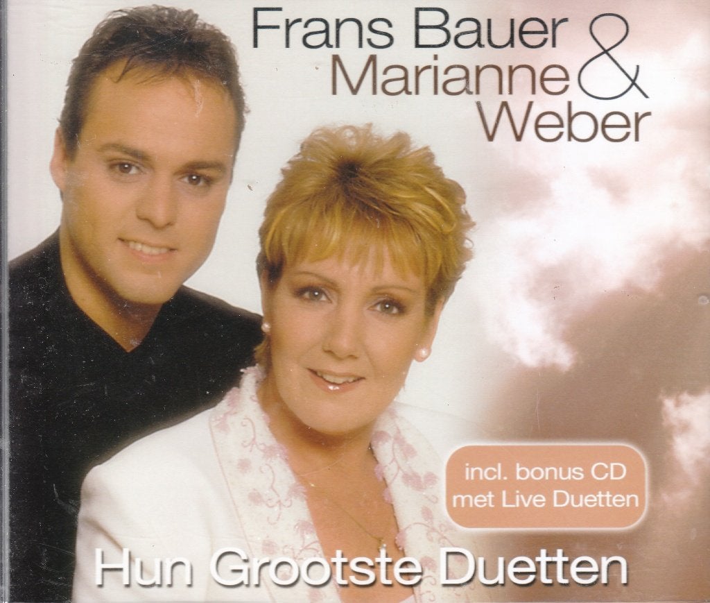 De grootste duetten van Frans Bauer met Marianne Weber, Cd's en Dvd's, Cd's | Nederlandstalig, Levenslied of Smartlap, Verzenden