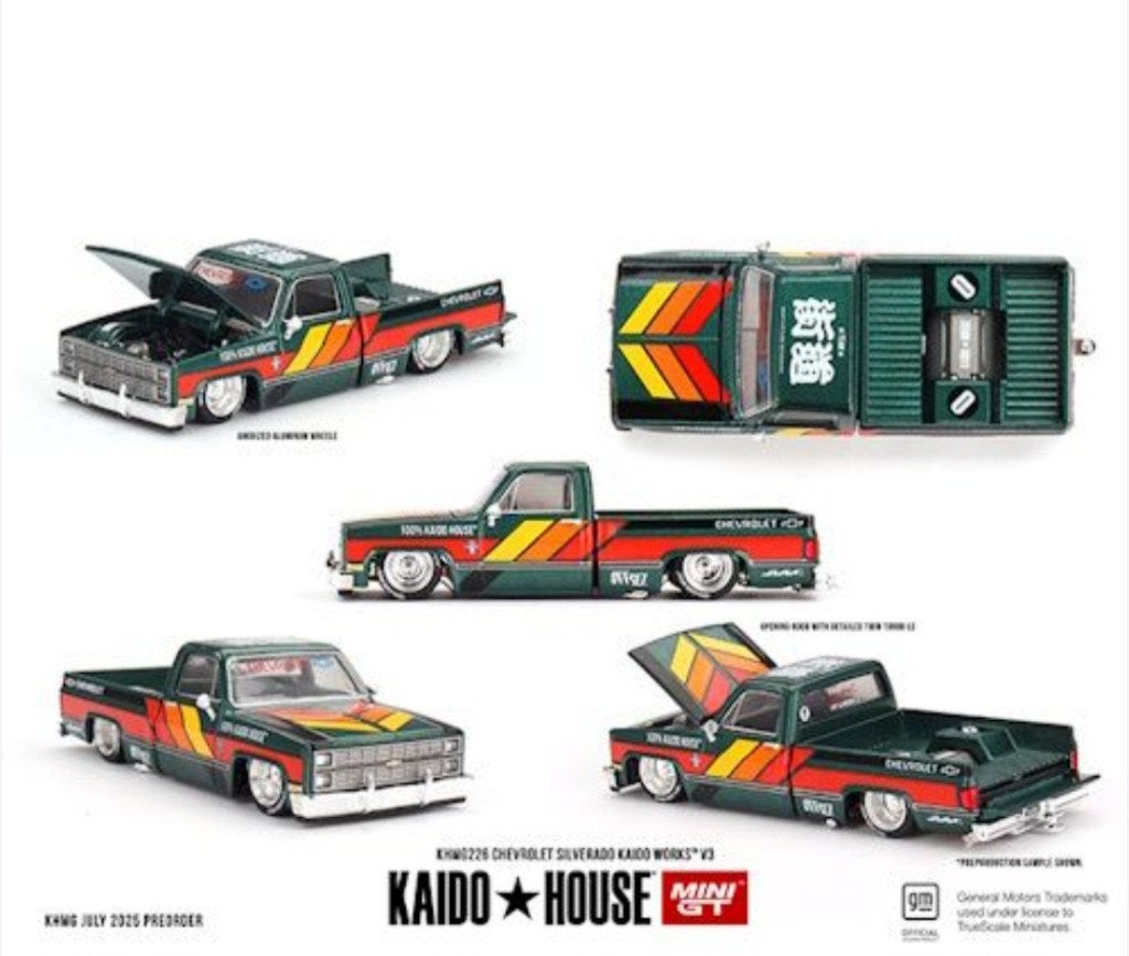 chevrolet silverado V3 Kaido house, Auto, Nieuw, Ophalen of Verzenden, Mini GT