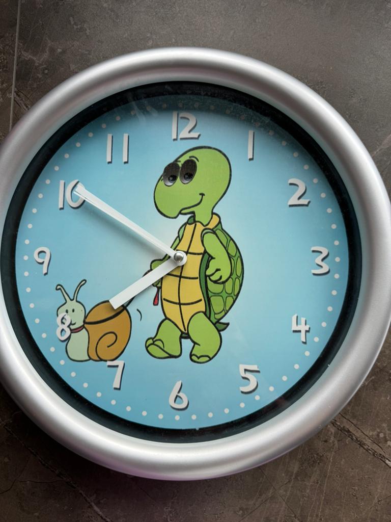 Horloge murale pour enfants, Enlèvement ou Envoi, Utilisé, Analogique, Horloge murale