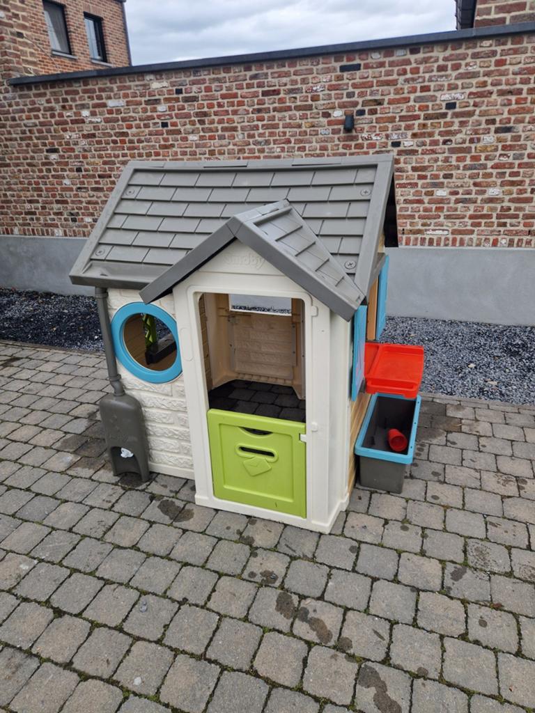 Smoby speelhuisje, Kinderen en Baby's, Speelgoed | Buiten | Speelhuisjes, Ophalen, Gebruikt, Kunststof