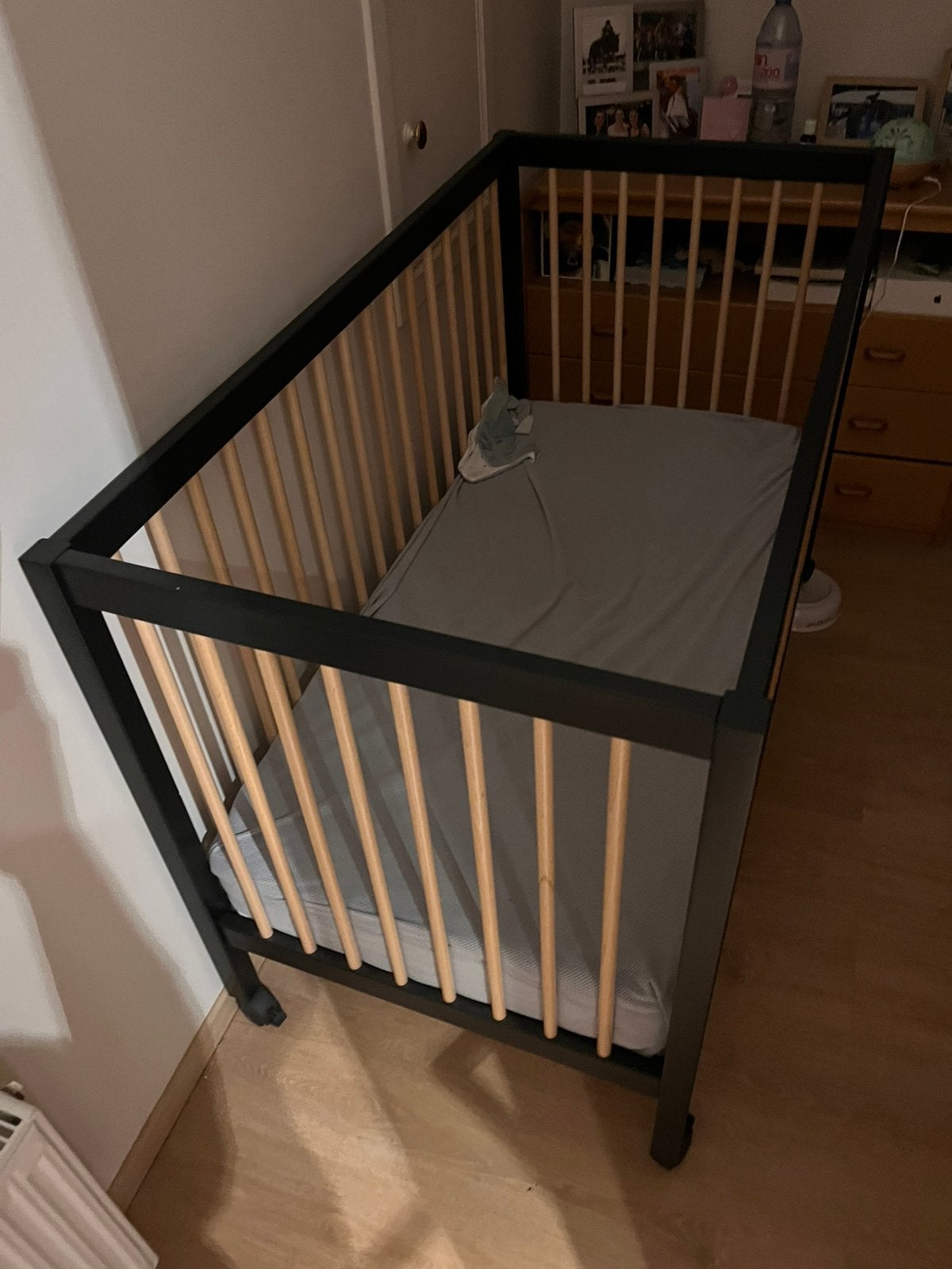 Quax kinderbed 120 x 60, Kinderen en Baby's, Ophalen, Zo goed als nieuw, Matras