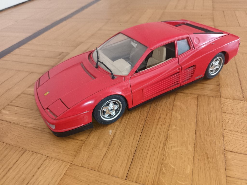 Bburago Ferrari vintage 1:18, Hobby & Loisirs créatifs, Voitures miniatures | 1:18, Enlèvement, Comme neuf, Voiture, Burago