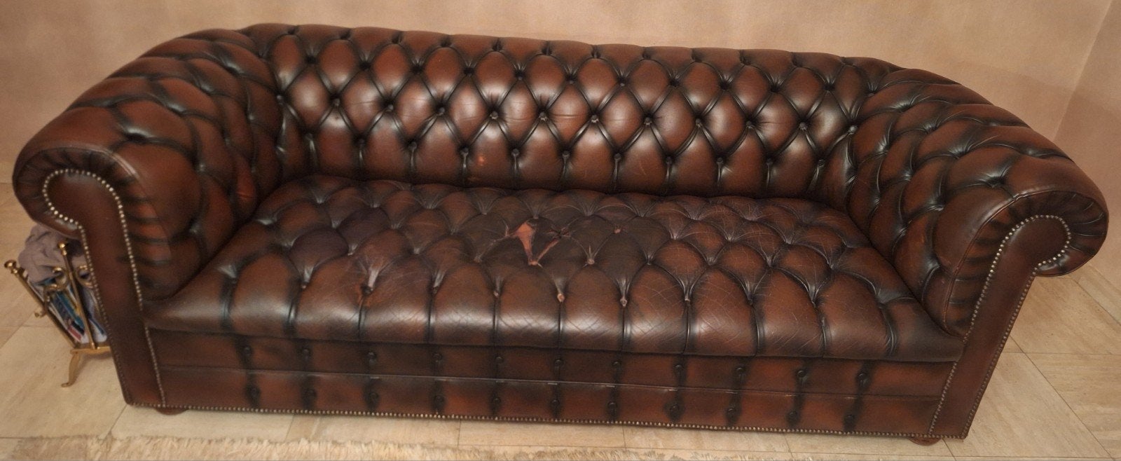 Chesterfield 3zit + 2x 1zit, Ophalen