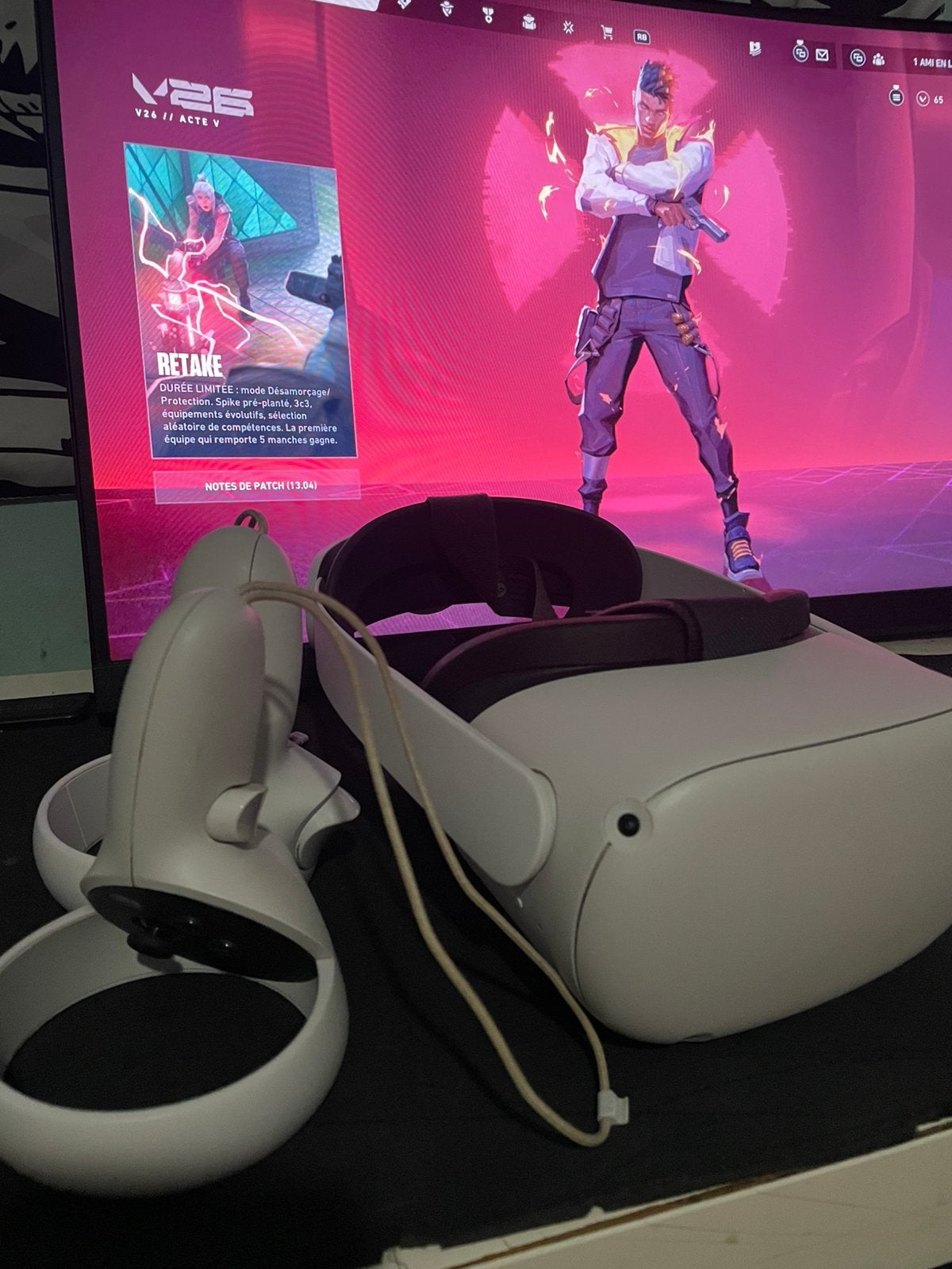 Oculus quest 2, Consoles de jeu & Jeux vidéo, Virtual Reality, Enlèvement, Comme neuf, Nintendo