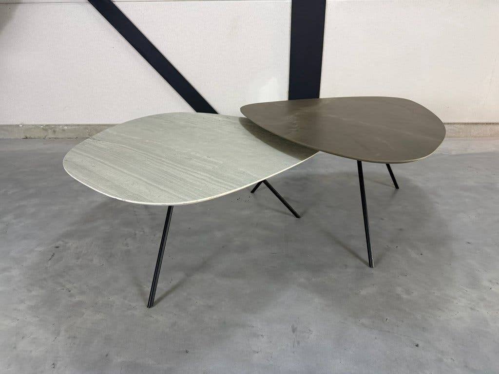 Tables basses Leolux Liliom - lot de 2 - excellent état