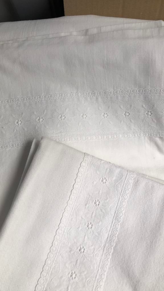 Oude lakens, Gebruikt, Overige kleuren, Overige typen, Tweepersoons