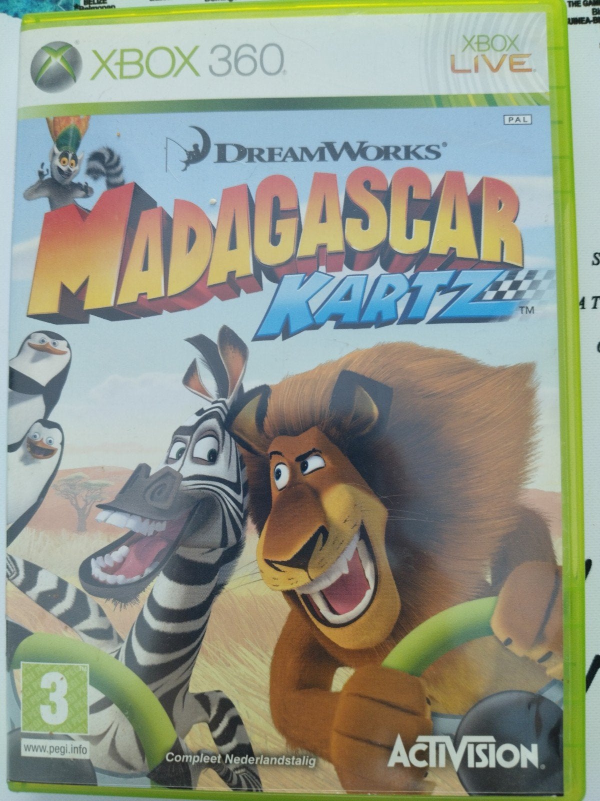 Madagascar Kartz XBOX 360 game, Consoles de jeu & Jeux vidéo, Jeux | Xbox 360, Enlèvement, Utilisé, Course et Pilotage, À partir de 3 ans