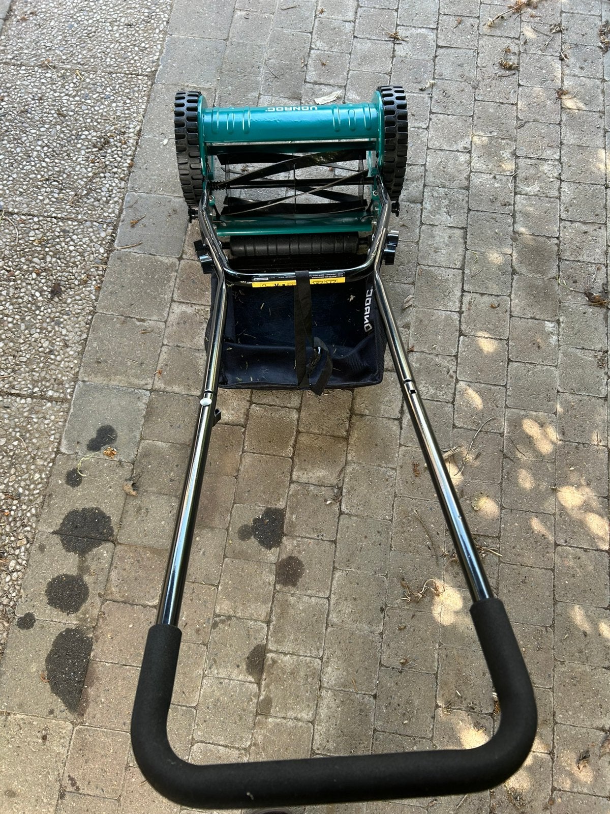 Vonroc grasmaaier, Kooimesmaaier, Ophalen, Gebruikt