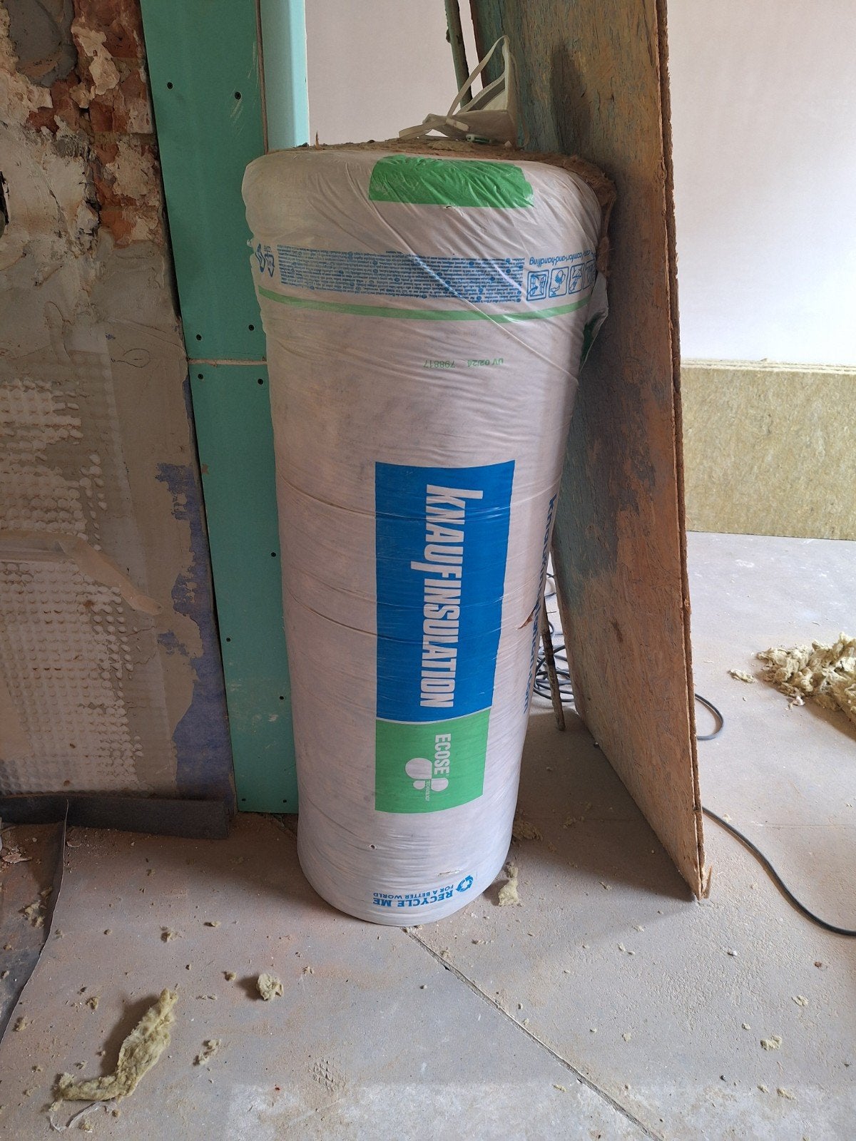 Knauf multifit dakisolatie 6cm, Enlèvement, Isolation de toiture