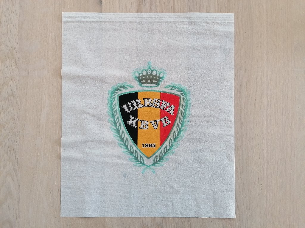 Thomas Cook Airlines Belgium Headrestcover 1895 URBSFA KBVB, Verzamelen, Ophalen of Verzenden, Nieuw, Overige typen