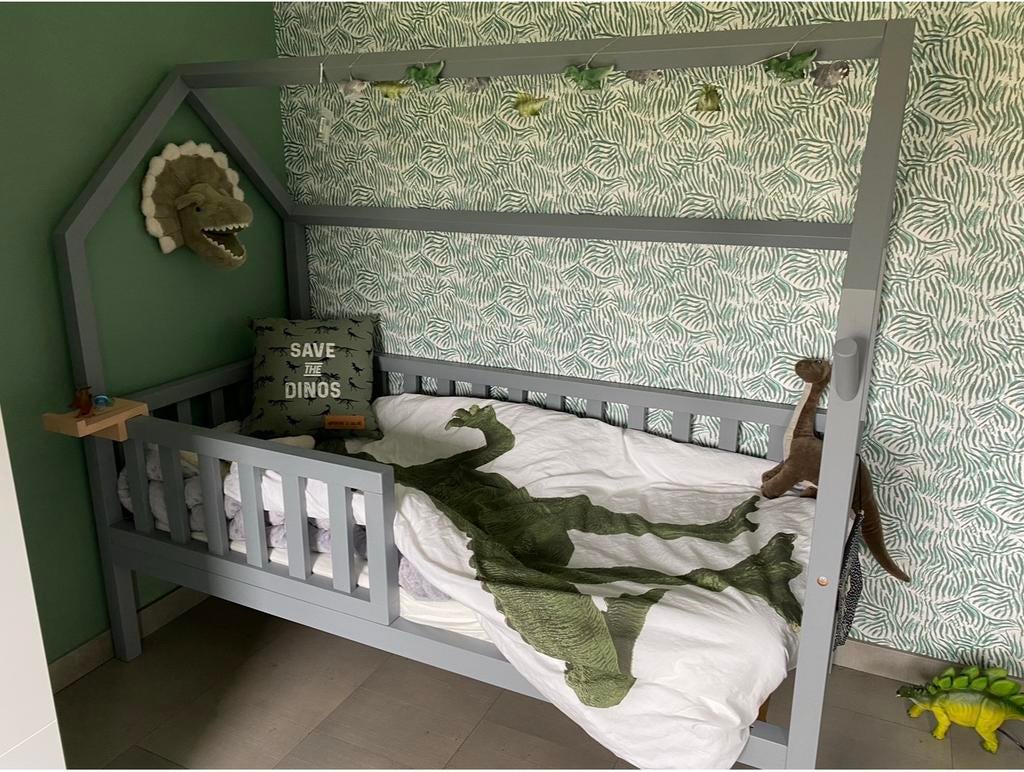 Lit cabane, Enlèvement, Comme neuf, Matelas