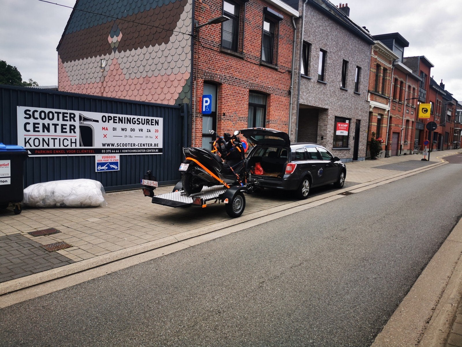 Transport Moto et contrôle technique, Motos, Enlèvement