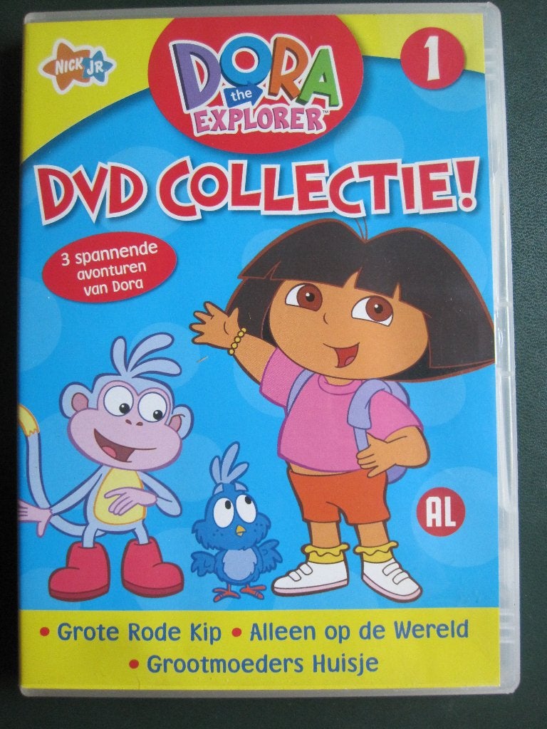 Dora DVD collectie 1, Animatie, Alle leeftijden, Tv-serie, Zo goed als nieuw