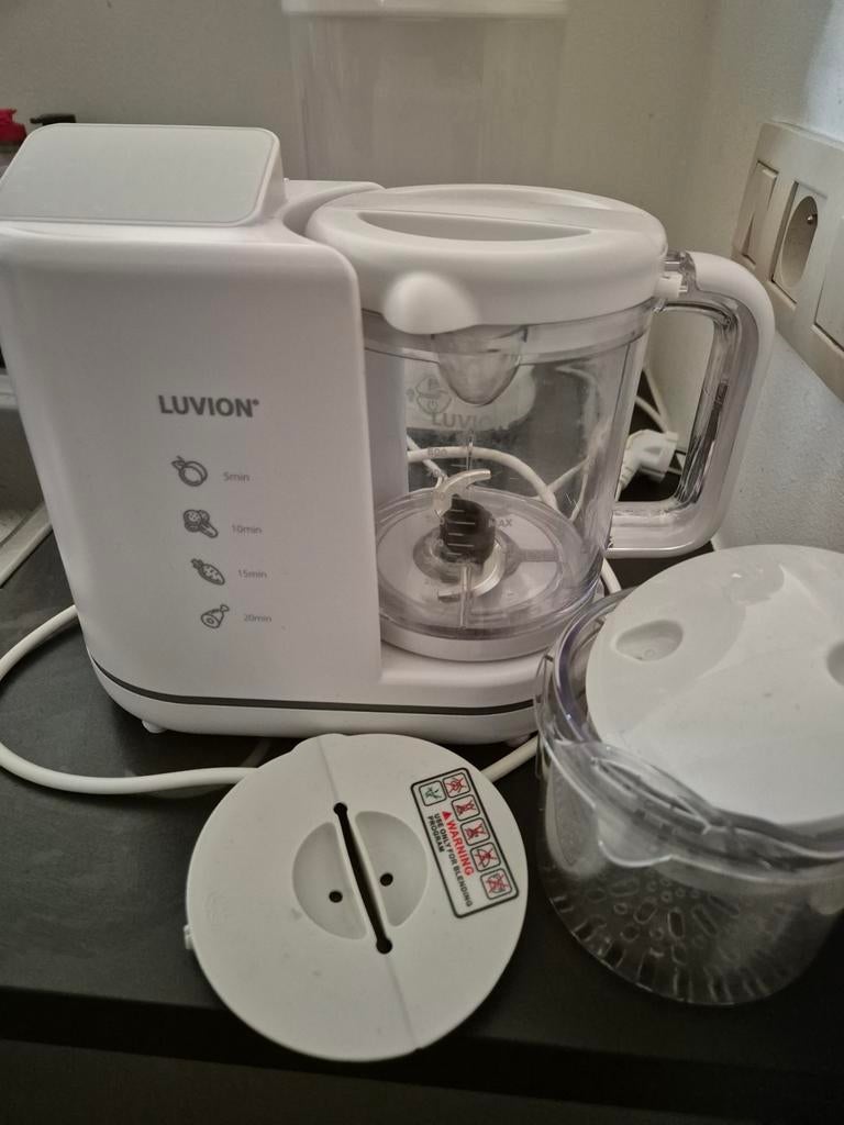Luvion machine stomen/malen, Ophalen