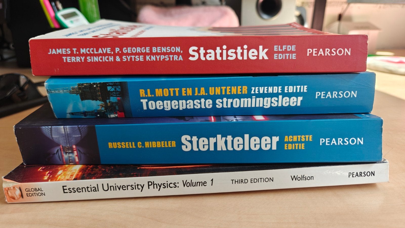 boeken statistiek, toegepaste stromingsleer, sterkteleer +1, Ophalen of Verzenden