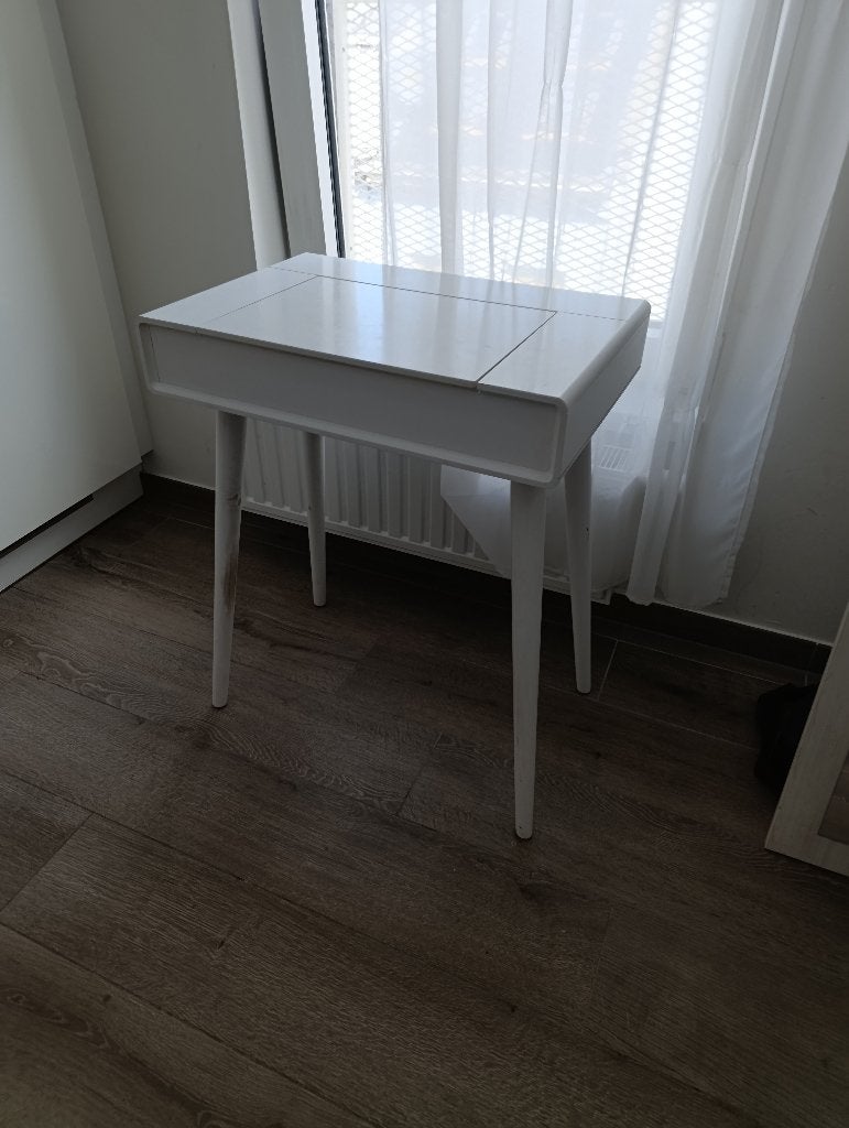 Opberg Make-uptafel - Kaptafel - Toilettafel - Toiletmeubel, Enlèvement, Comme neuf, Modern