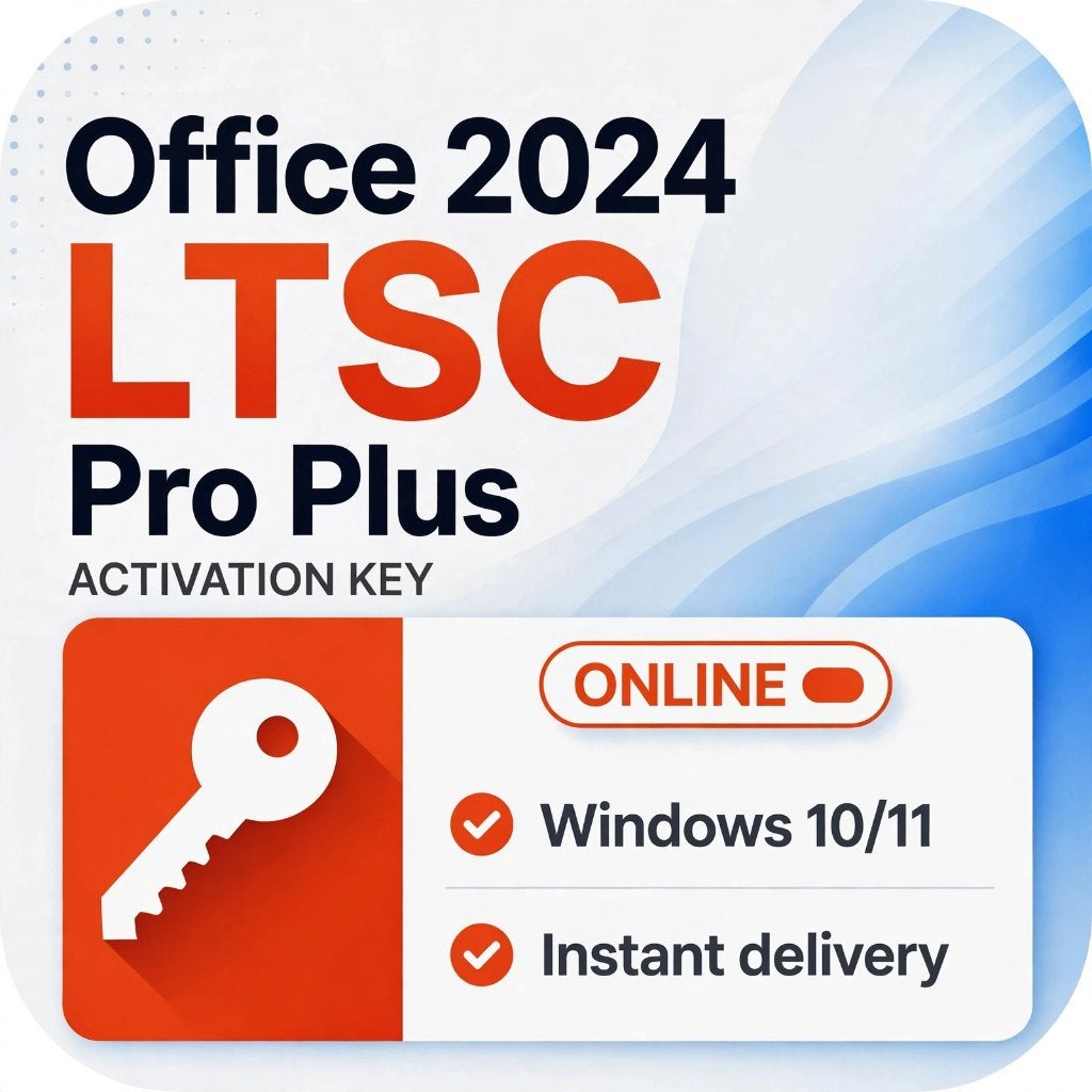 Microsoft Office 2024 Professional Plus LTSC, Informatique & Logiciels, Envoi, Neuf, Access, Windows
