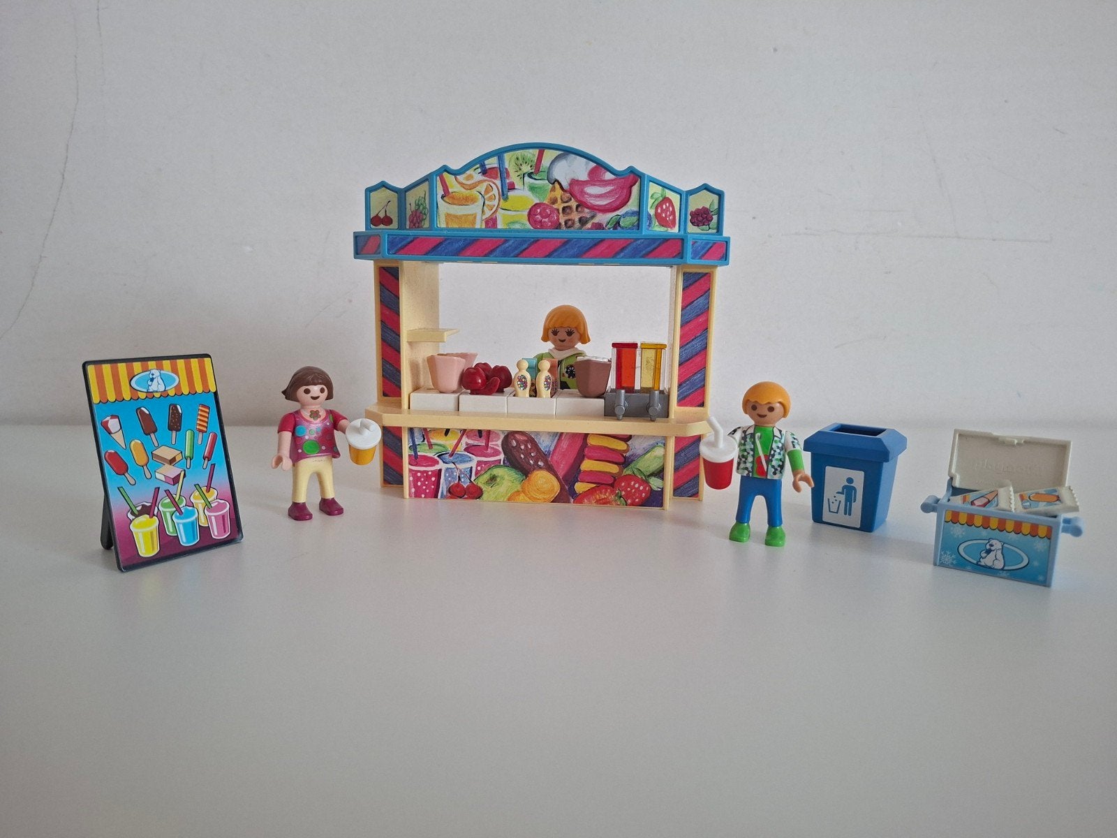 Playmobil snoepkraam 5555, Ophalen, Gebouw, Summer fun, Zo goed als nieuw