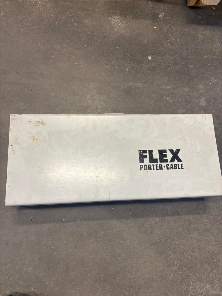 Ponceuse à bande Flex, Bricolage & Construction, Outillage | Ponceuses, Enlèvement, Utilisé, Ponceuse à bande
