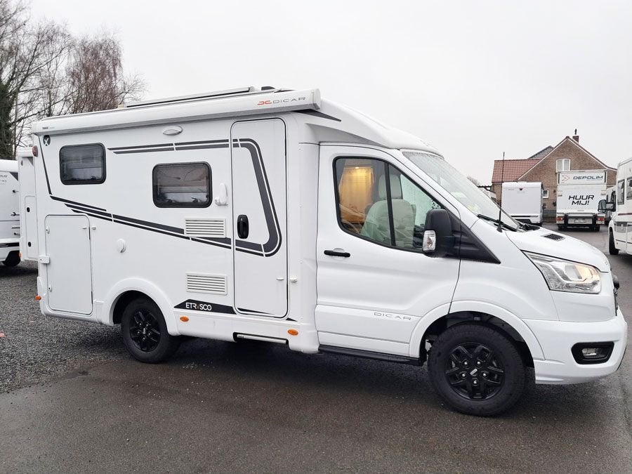 Etrusco V5.9 DF Ford Transit 170PK | 2022 | 10.907 km, Caravans en Kamperen, Mobilhomes, Bedrijf, tot en met 2, Half-integraal