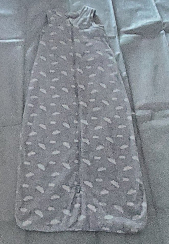 Sac de couchage avec nuages blancs (sans manches - 110 cm), Enlèvement, Utilisé, Sac de couchage, 110 cm
