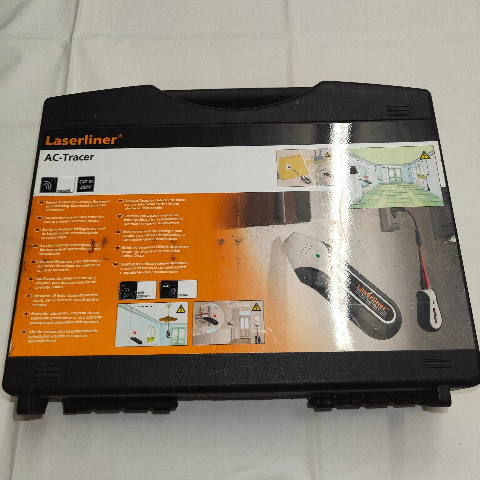 Laserliner elektrische kabeldetector en tracker, nieuw., Nieuw, Kabel of Snoer
