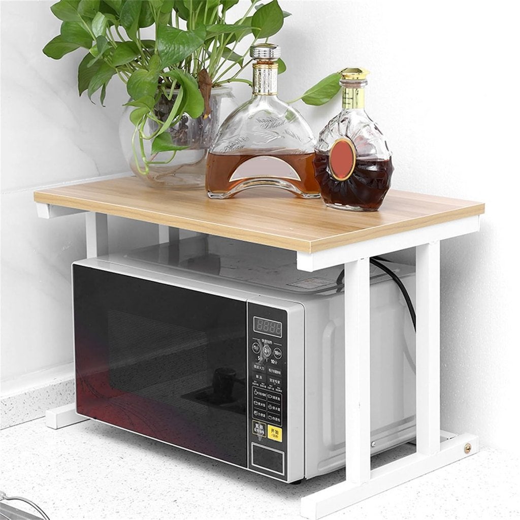 2 x schappen voor magnetrons of andere, Ophalen, Zo goed als nieuw, Etagère, Metaal