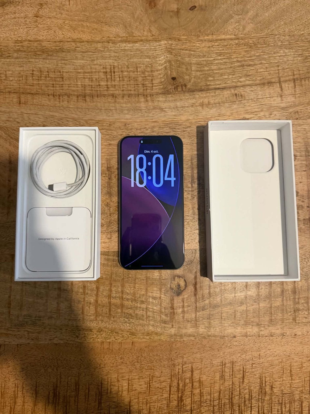 Iphone 15 pro max 256GB Titane, Télécoms, Enlèvement, Comme neuf, IPhone 15