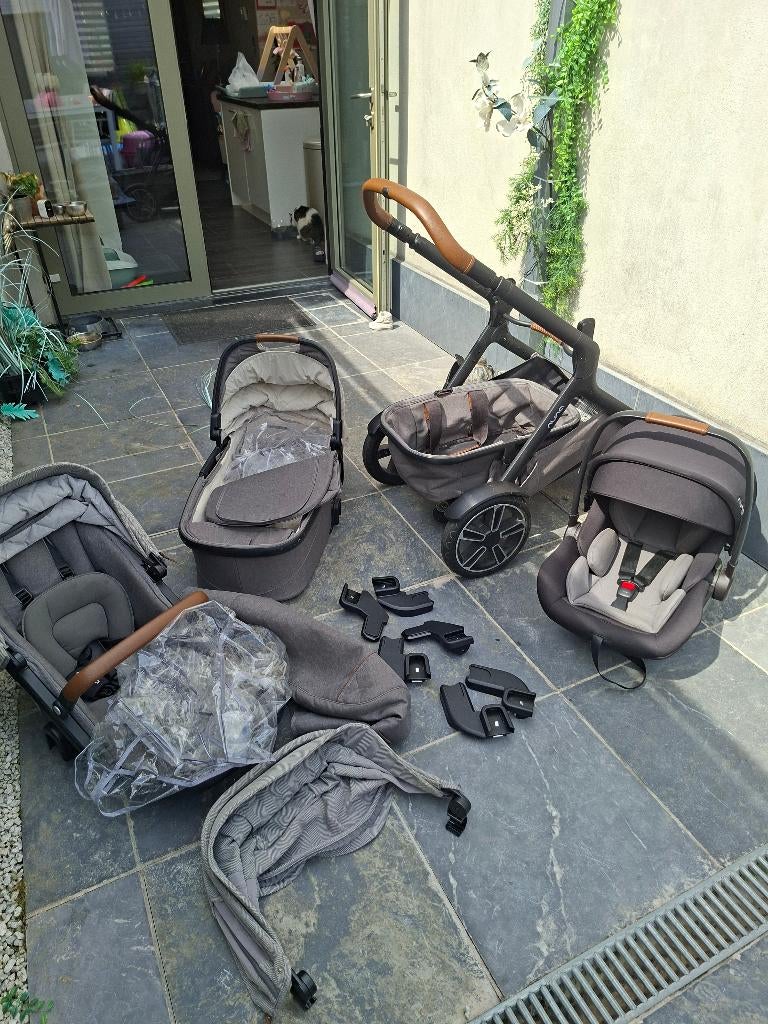 Kinderwagen, Gebruikt, Verstelbare duwstang, Ophalen, Kinderwagen