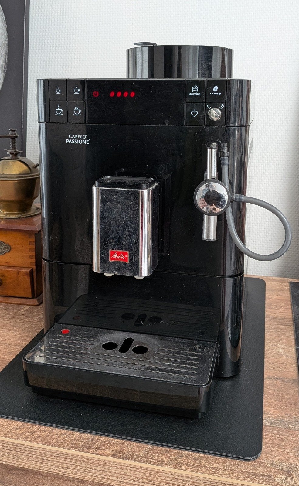 Melitta Caffeo Passione koffiemachine, Elektronische apparatuur, Ophalen, Gebruikt, Koffiemachine, Koffiebonen
