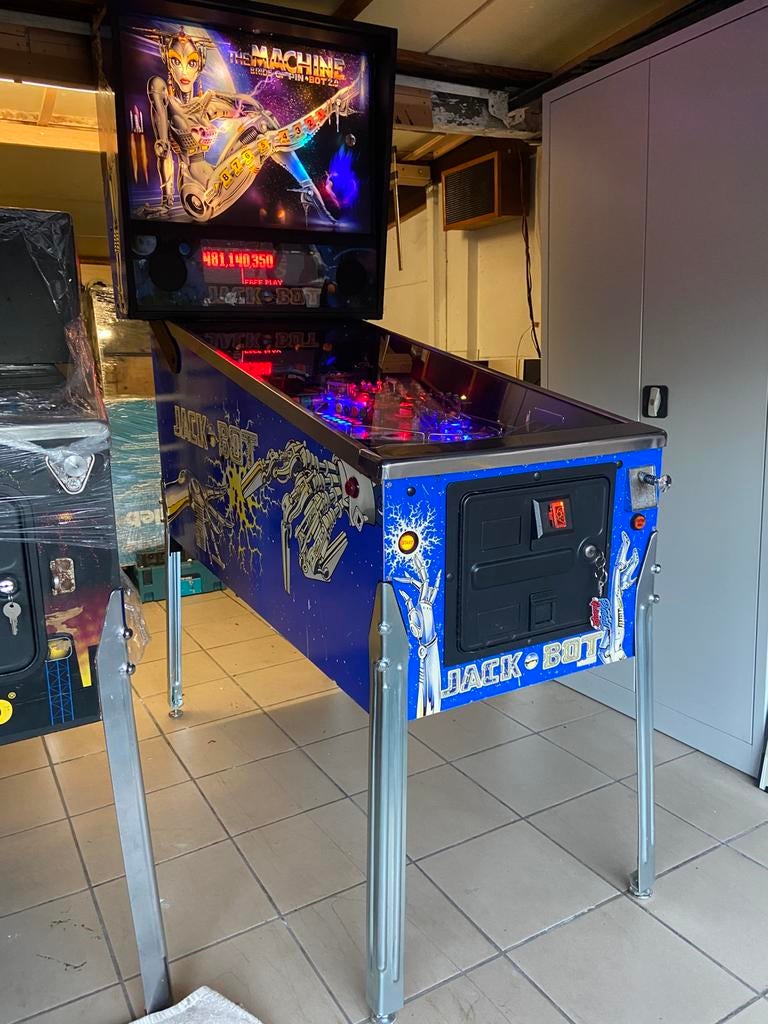 Jack bot flipperkast, Flipper (jeu), Williams, Enlèvement, Imprimante matricielle