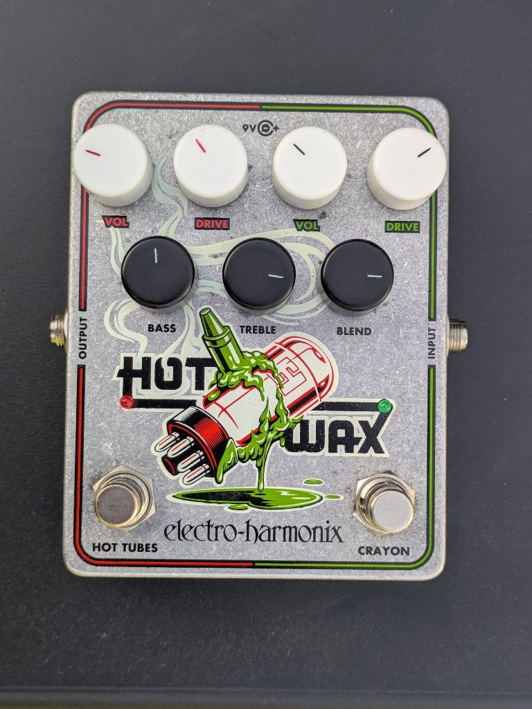 EHX Hot Wax Dual Overdrive, Muziek en Instrumenten, Ophalen of Verzenden, Distortion, Overdrive of Fuzz