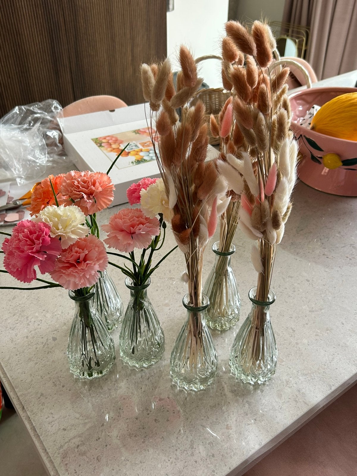 Vaasjes, Huis en Inrichting, Woonaccessoires | Droogbloemen, Ophalen, Zo goed als nieuw