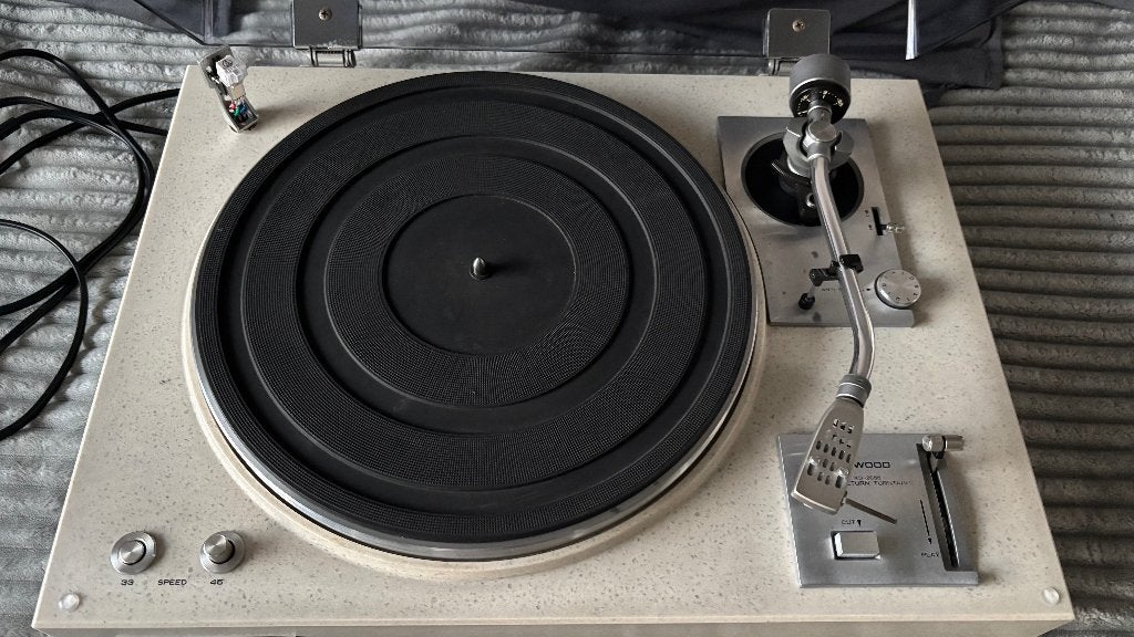 Kenwood kr2055 The Rock, Ophalen, Gebruikt, Platenspeler, Overige merken