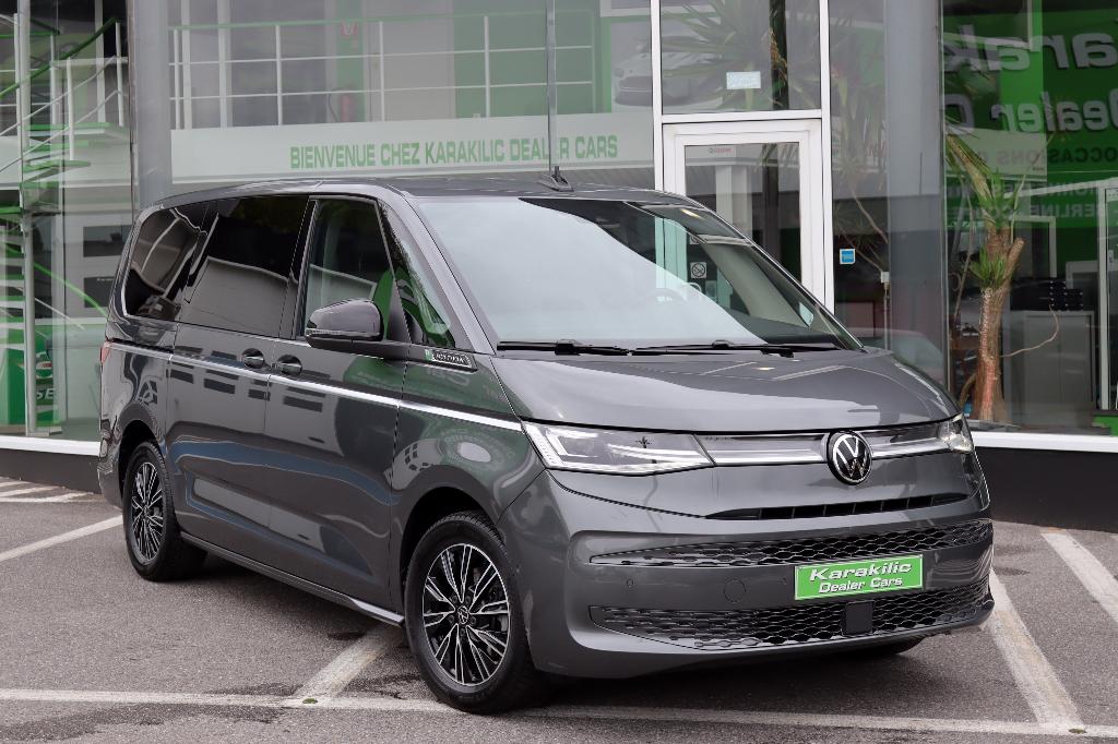 VW T7 MULTIVAN LONG 5,2M 2.0TDI 150CV DSG 7 PLACES HIGHLINE, Autos, Cuir, Argent ou Gris, Entreprise, 1968 cm³