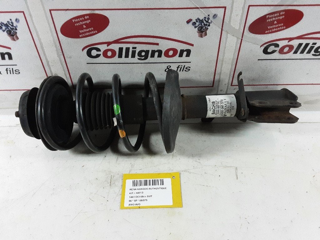 AMORTISSEUR OU ABSORBEUR DE CHOC AVANT GAUCHE Kangoo (KC), Autos : Pièces & Accessoires, Renault, Mevr. I. Hauben, Utilisé, Rue de l'Espoir 34 34
4030  GRIVEGNÉE, BE
