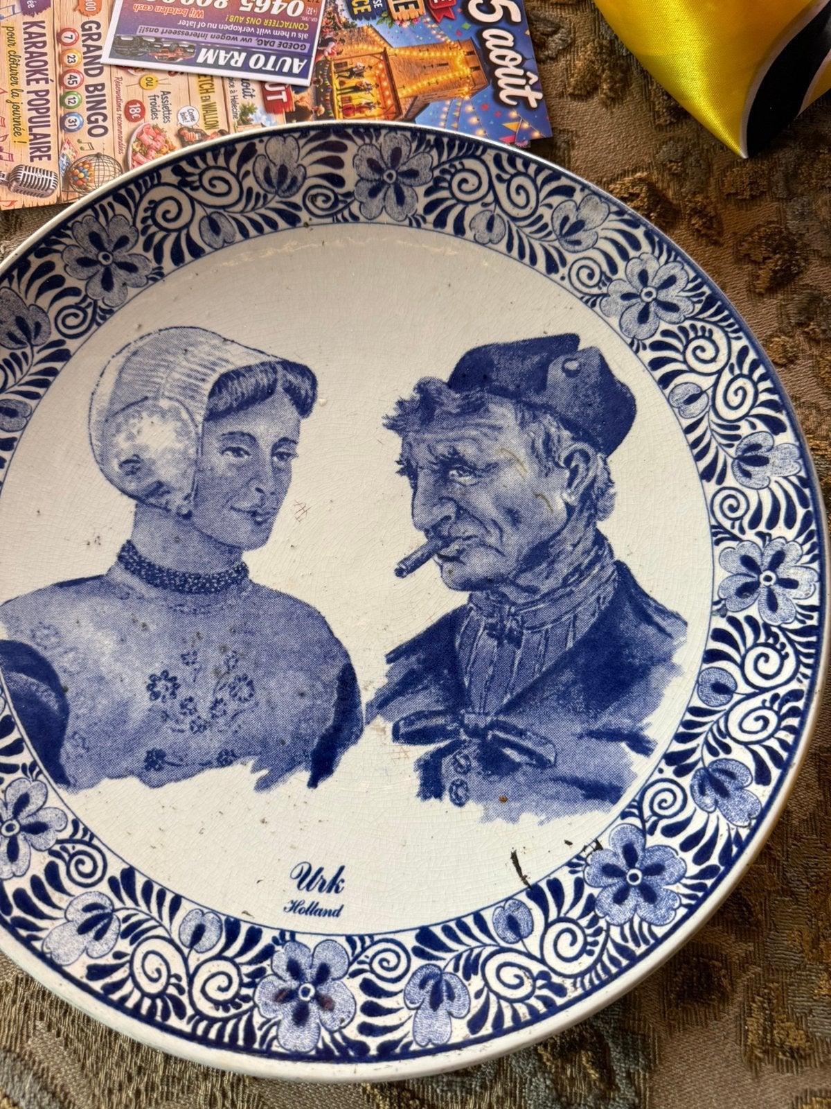 Assiette delf, Antiquités & Art, Enlèvement