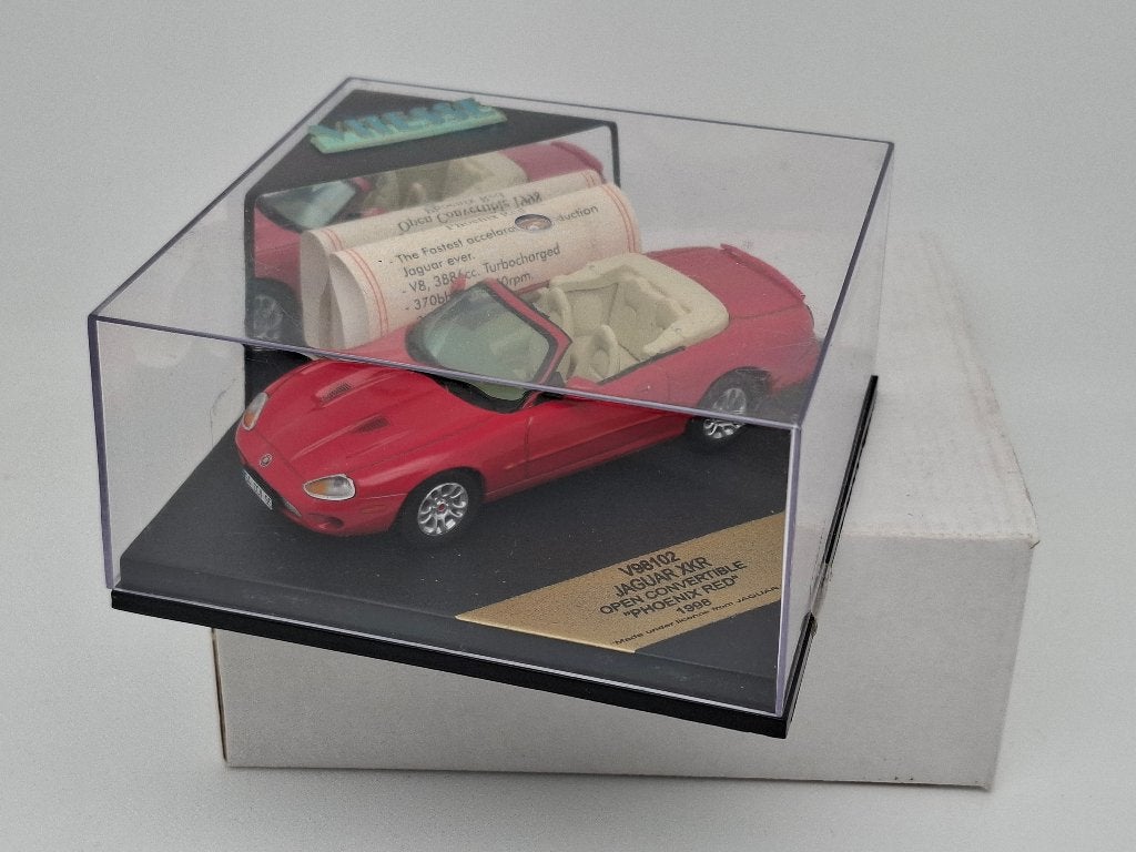 Jaguar XKR cabriolet (1998) - Vitesse 1/43, Envoi, Comme neuf, Voiture, Autres marques