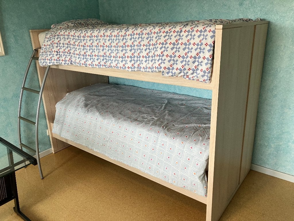 stapelbed, Huis en Inrichting, Ophalen, 90 cm, 160 tot 180 cm, Tweepersoons
