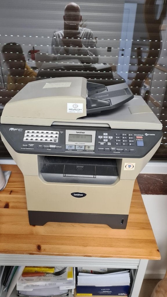Imprimante laser monochrome multifonction Brother MFC-8560N, Ophalen, Gebruikt, Brother, Laserprinter